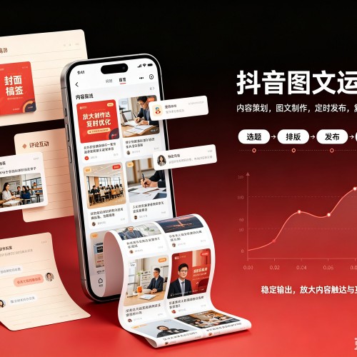沁县抖音图文代运营服务